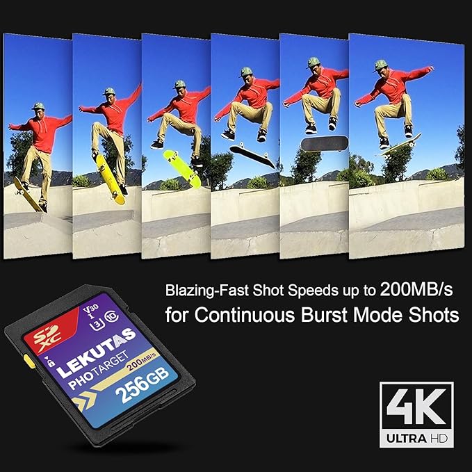 256GB SDXC UHS-I Memory Card - Image 4