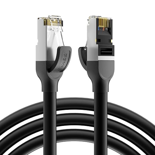 BENFEI Cat 7 Ethernet Cable 30FT, 10Gbps 600MHz High Speed RJ45 LAN Network by BENFEI