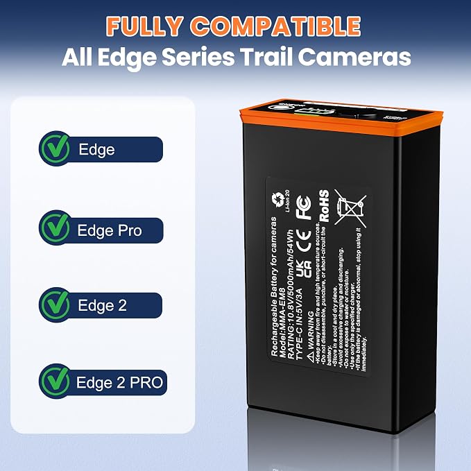 4-Pack 5000mAh Replacement Battery - Image 3