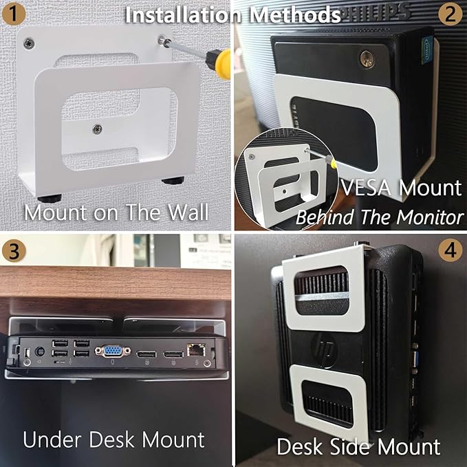 Cable Box Mount Adjustable Small Wall Mount Holder - Image 2