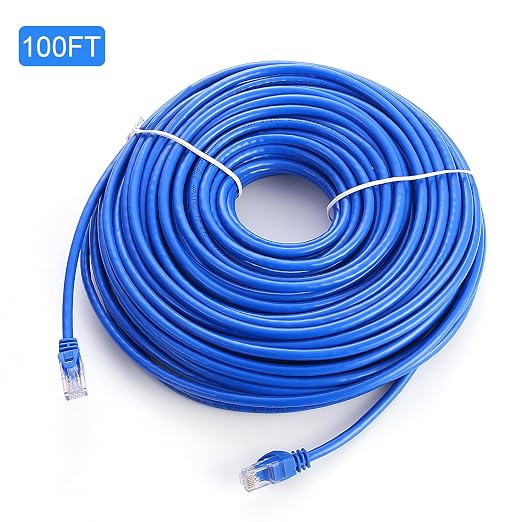CAT 6 10 ft Ethernet Cable, Indoor High-Speed 10Gbps Snagless Long CAT6 10FT - Image 7
