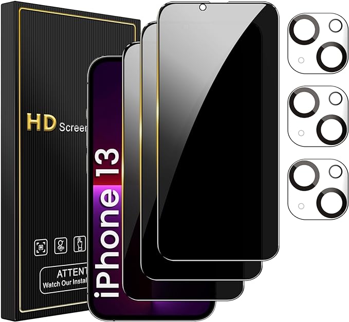 Romkasi 3 Pack Privacy Screen Protector by Unknown
