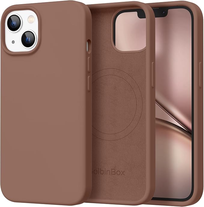 GolbinBox Magnetic for iPhone 13 Case & iPhone 14 Case, Compatible by GolbinBox