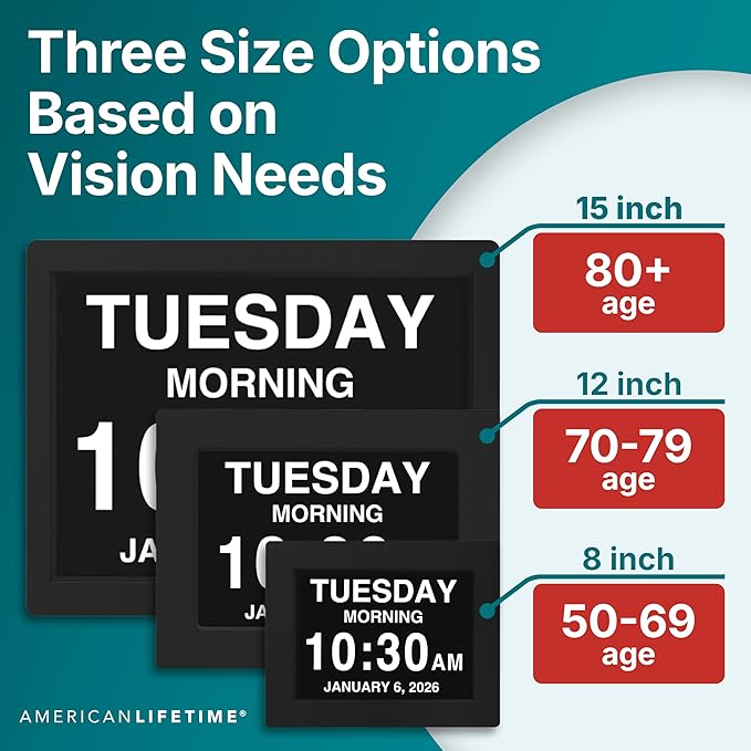 American Lifetime Large Digital Clock - Image 3