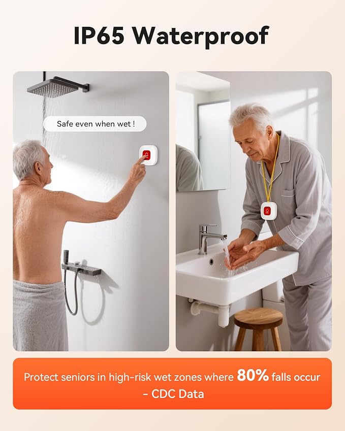 PILSAMAS Wireless Caregiver Call Button System - Image 6