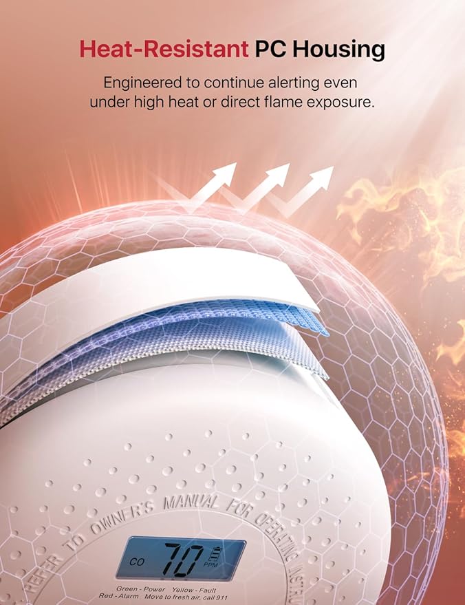 X-Sense 10-Year Smoke & Carbon Monoxide Alarm - Image 5