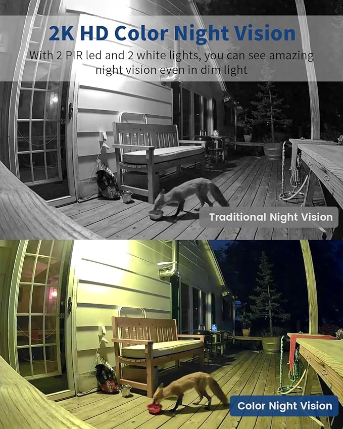 Armorcope Security Cameras Wireless Outdoor, Battery Powered 2k Color Night - Image 3