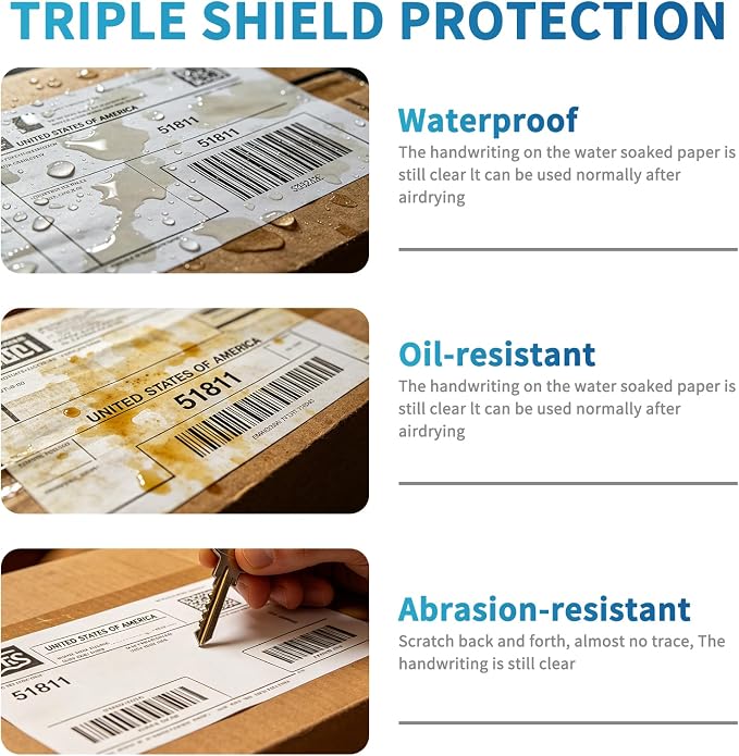 9527 Product 4x6 Blank Direct Thermal Shipping Labels - Image 4