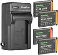 Kastar 4-Pack K7006 Battery and AC Wall Charger Replacement by Kastar