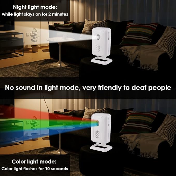 GREENCYCLE Motion Doorbell, Door Chime - Image 3