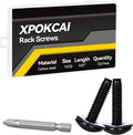 120-Pack Rack Screws 10/32 by Unknown