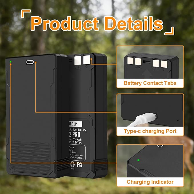 ANTIEE LIT-22 Pro Rechargeable Battery - 7000mAh Battery Compatible - Image 4