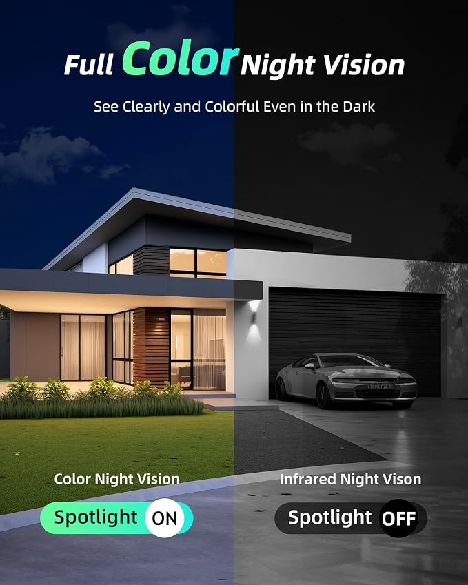 MaxiViz Solar Camera Outdoor Wireless, 2.4G Wi-Fi Security Camera - Image 3