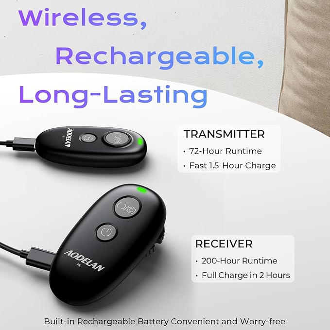 Upgraded USB-C Rechargeable Wireless Remote Control, AODELAN Camera Shutter - Image 3