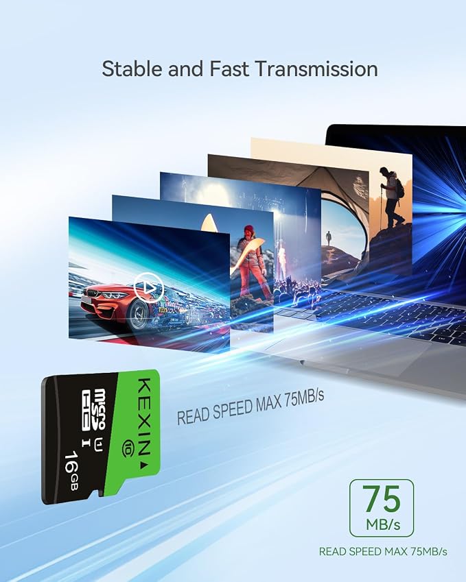 KEXIN 16GB Micro SD Card 10 Pack - Image 4