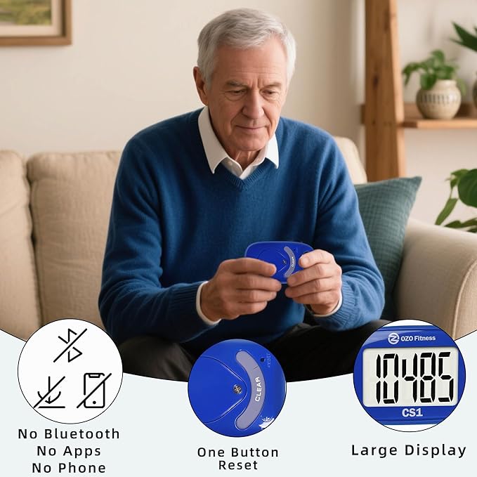 Clip-on 3D Pedometer for Walking Steps Counter - Image 5