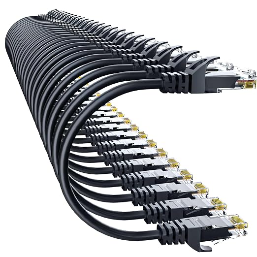 Cat 6 Ethernet Cable 5FT, Cat6 Ethernet Patch Cable 10Gbps, High-Speed UTP Cat6 by 10Gsupxsel