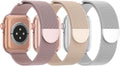 3 Pack Mesh Metal Band Compatible by Steezrd
