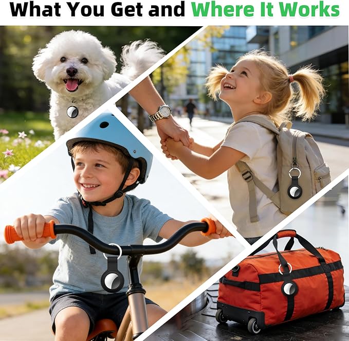 4 Packs Air Tracker Tags Compatible - Image 7