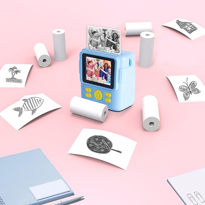 25 Rolls Instant Print Camera for Kids Refill Print Paper - Image 6