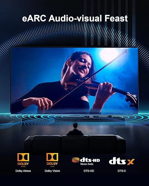 10K 8K 4K Certified HDMI 2.1 Cable, 3 Ft 48Gbps Ultra High Speed HDMI Cable - Image 4
