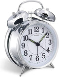 Peakeep 4 inches Twin Bell Loud Alarm Clock by PEAKEEP