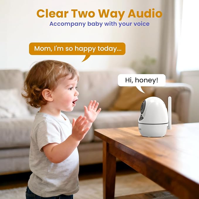 ANMEATE 6 Inch Baby Monitor - Image 5