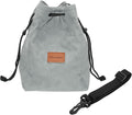 PATIKIL Camera Lens Pouch, M Size Drawstring Lens Case Flannel Camera Lens by PATIKIL
