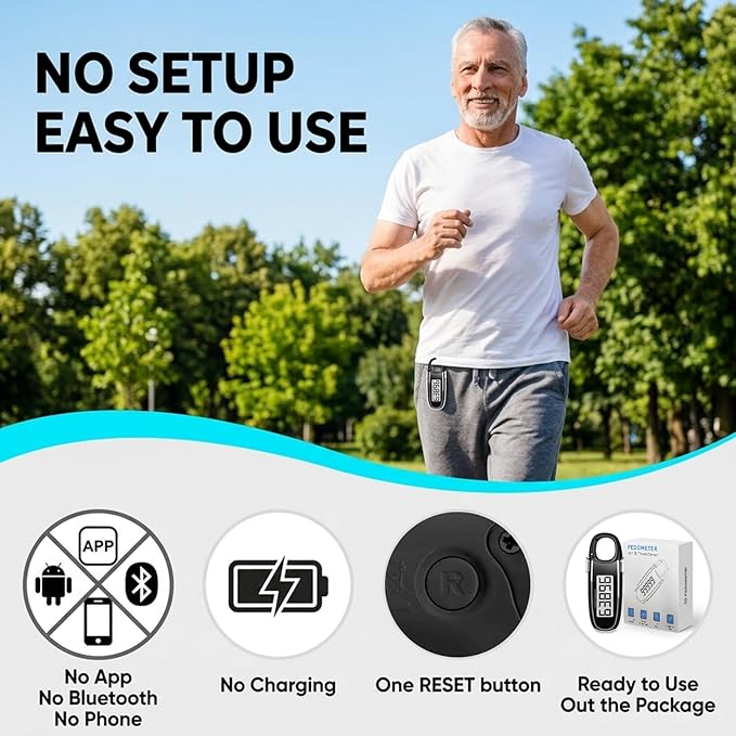 3D Pedometer for Walking, Step Counter - Image 6