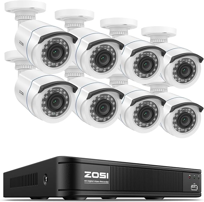 ZOSI 1080P HD Home Surveillance Camera System by ZOSI