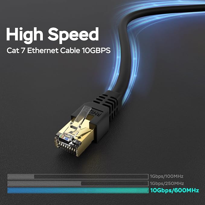 Cat 7 Ethernet Cable 100 ft, Long Ethernet Cable 200Ft 300Ft 400Ft - Image 4