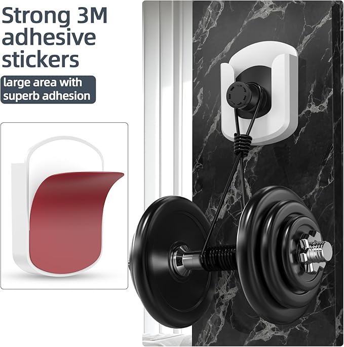 No Drill Ring Indoor Cam Adhesive Wall Mount Bracket - Image 4