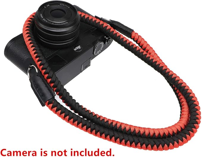 Paracord Woven Camera Neck Shoulder Strap Belt Hand Compatible - Image 4