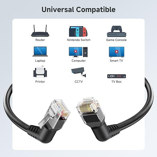 Cable Matters 10Gbps Rotatable Cat 6 Ethernet Cable - 20ft - Image 7