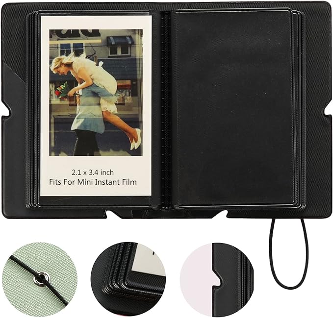 Mini Instant Film Photo Album Holds 28 Photos Fits - Image 2
