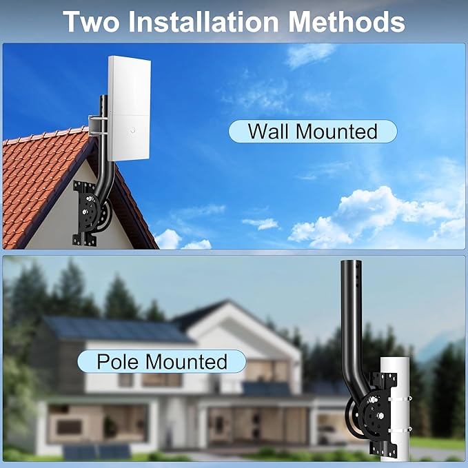 Heavy Duty Antenna Pole Mount, Pole/Wall Mount - Image 6