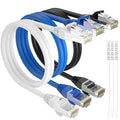 Adoreen Cat 6 Ethernet Cable 10 Ft-3 Pack, High Speed Short Patch Cables by Adoreen
