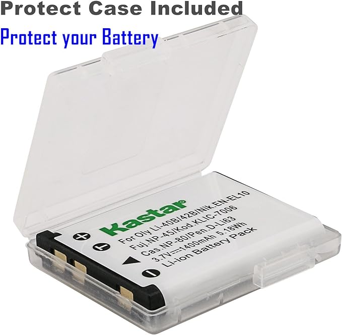 Kastar Li-42B Battery + Charger - Image 2