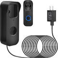 2in1 Power Cable with Adapter & Adhesive Doorbell Mount Compatible with Blink by delilyn