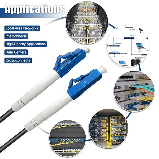 100 Meters LC to LC Outdoor Armored Simplex Fiber Patch Cable, Single Mode - Image 6
