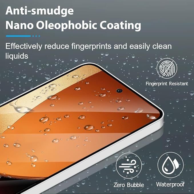 Galaxy S23 Plus Privacy Screen Protector Tempered Glass, 9H Hardness 2D Curved - Image 7