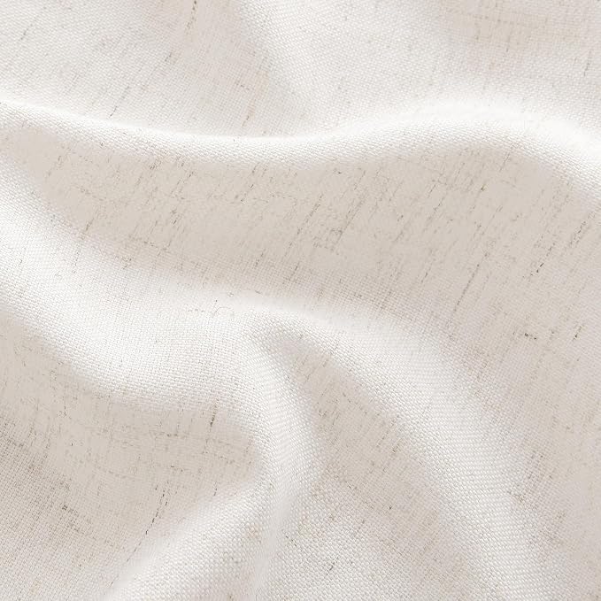 Memory Trained Pinch Pleated Curtains 45 Inches Long, Viral Linen Pinch Pleat - Image 7