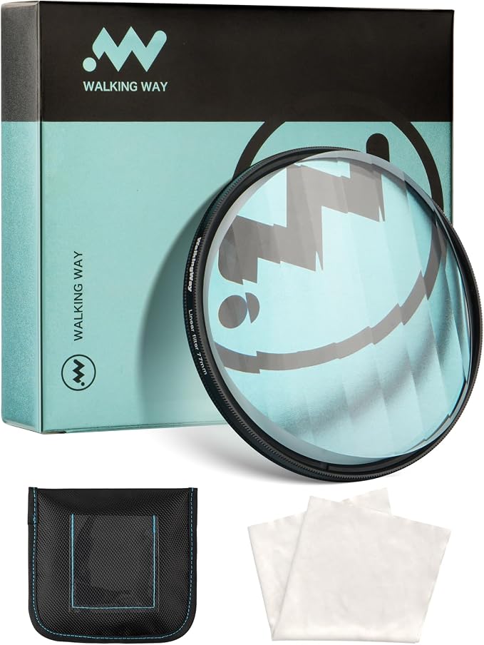 Walking Way 67mm Linear Prism Filter by WalkingWay