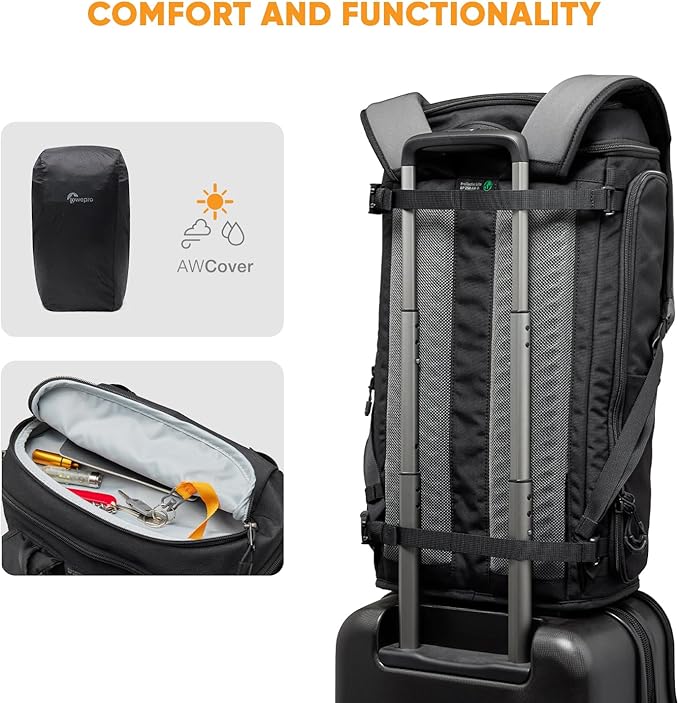 Lowepro ProTactic Lite BP 250 AW III Laptop Backpack, Top and Side access - Image 5