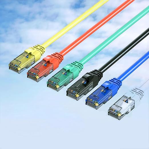 Cat6 Patch Cables 15 Feet, Cat 6 Ethernet Cable, 24AWG CCA, UTP Network Cord - Image 8