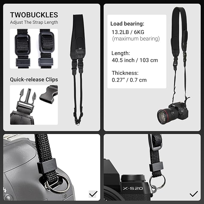Soft Camera Shoulder Strap Neck Strap - Image 5