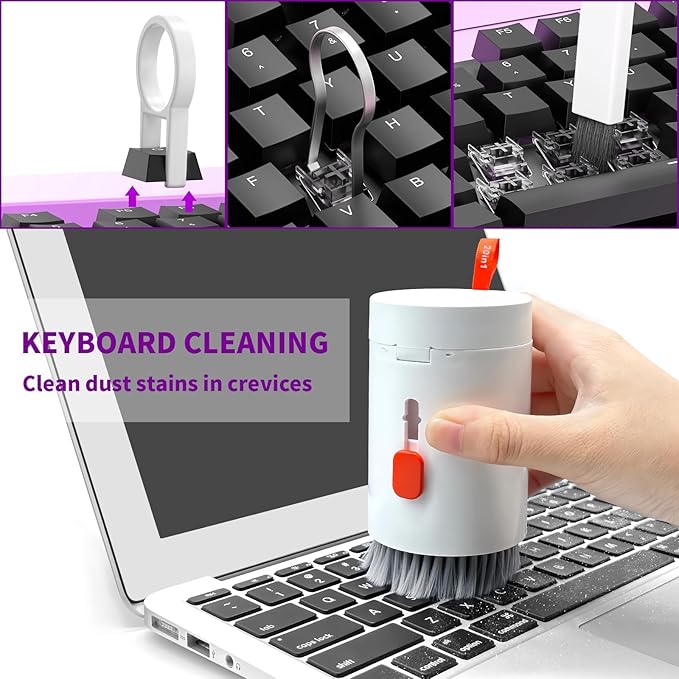 20-in-1 Cleaning Kit for Airpod Earbud Laptop Keyboard, Electronic Penlar - Image 4