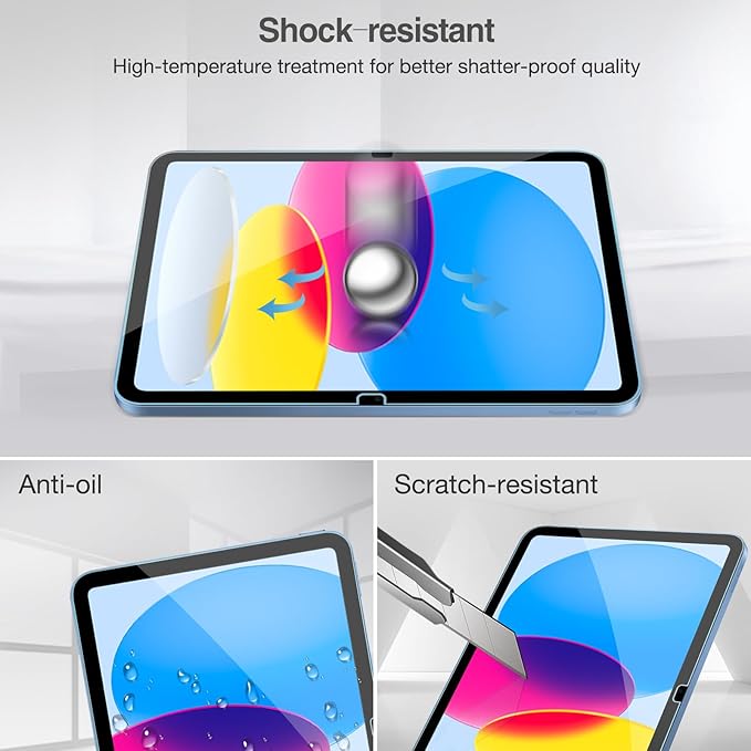 ProCase 2+3 Pack Tempered Screen Protector - Image 5
