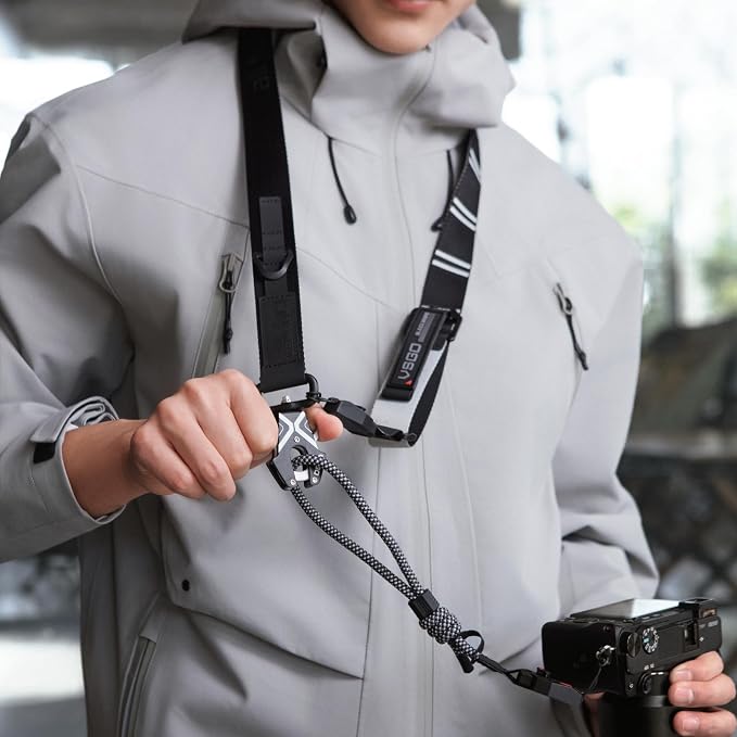 VSGO Urban Camera Strap – Quick Release, Anti-Twist, Comfortable Nylon Sling - Image 6