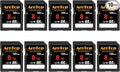 AreTop SD Card 8GB, 10 Pack UHS-I Class 10 SDHC Memory Card, 10 Pack 8GB Full by AreTop